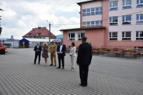 Wizytacja Ministra Michała Wójcika w OSP Goleszów